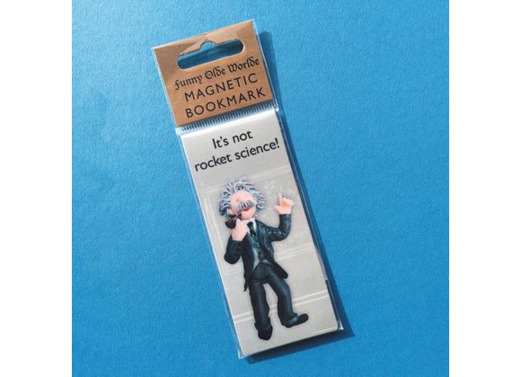 Einstein Magnetic Bookmark