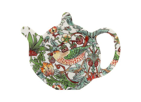 William Morris - Strawberry Thief Design Teabag Tidy