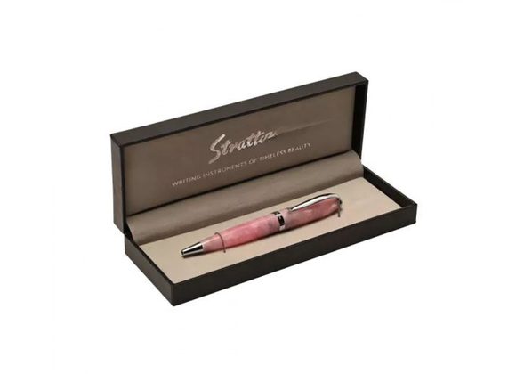 Pink Ballpoint Pen by Stratton