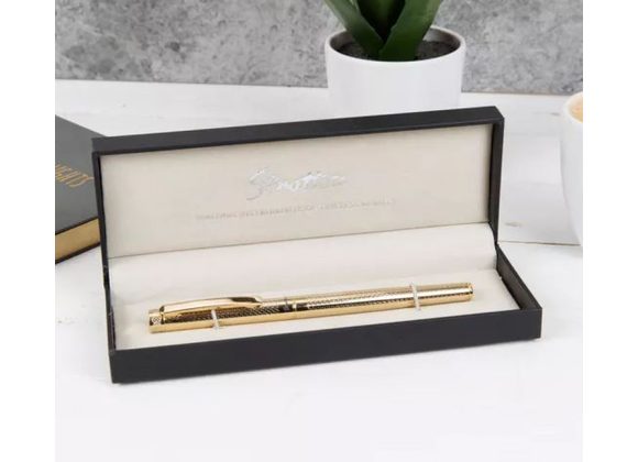 Gold effect rollerball Pen by Stratton