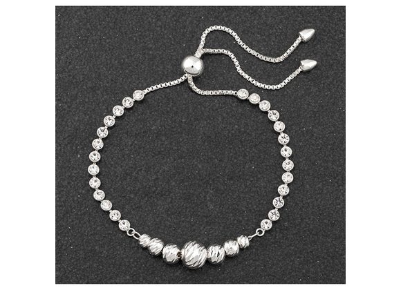 Sparkle Silver Plated Bracelet by Equilibrium