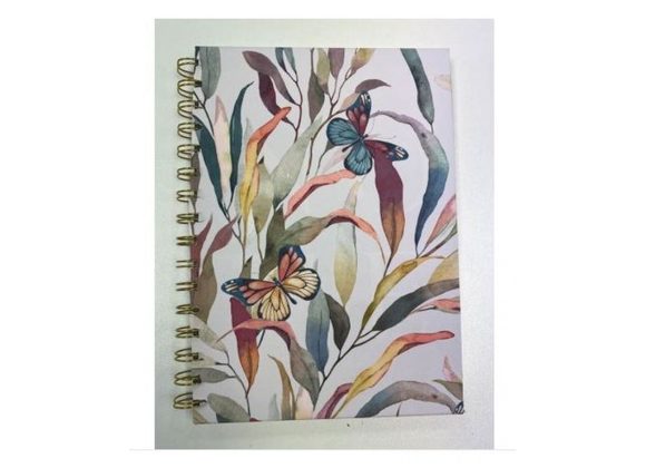 A6 Butterfly Notebook