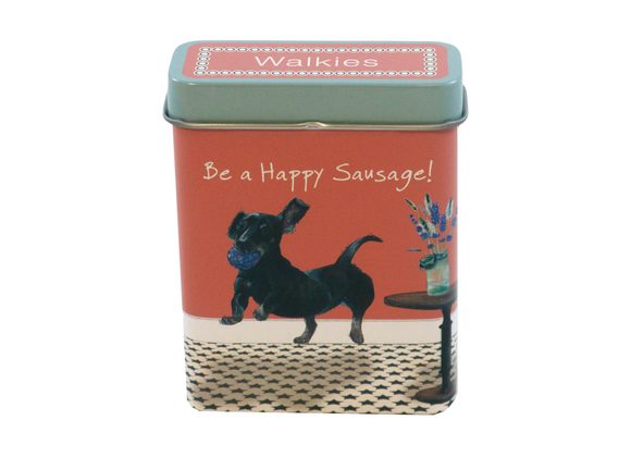 Dachshund Walkies Treat Tin by The Little Dog Laughed