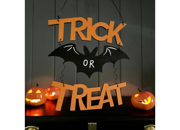 Trick Or Treat hanging Decoration