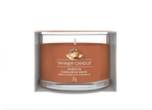 Pumpkin Cinnamon Swirl Filled Votive by Yankee Candle