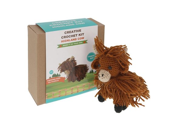 Creative Crochet Highland Cow