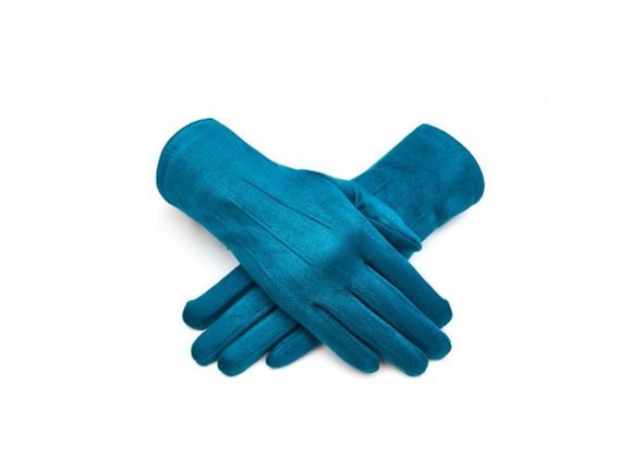 Dark Teal Gloves