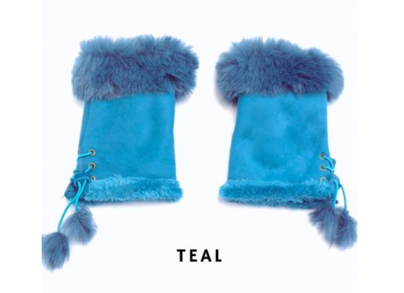 TEAL Fingerless Gloves