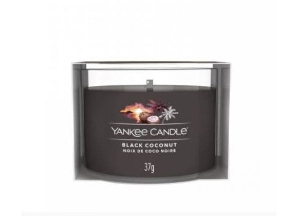 Black Coconut Filled Votive by Yankee Candle