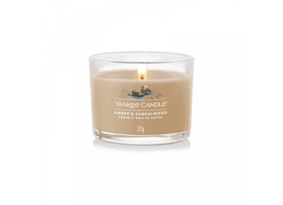 Amber & Sandalwood Filled Votive by Yankee Candle