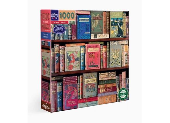 Vintage Library - 1000 Piece Jigsaw Puzzle