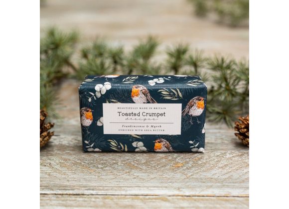 Dark Woods & Oud Soap by Toasted Crumpet