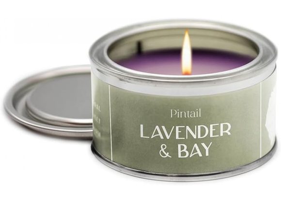 Lavender & Bay Scented Candle