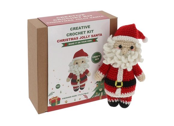 Creative Crochet Xmas Jolly Santa