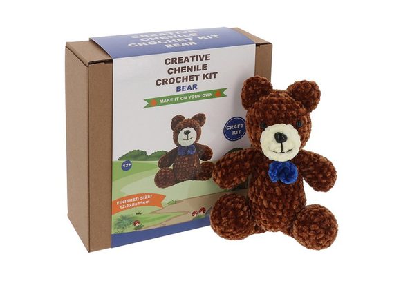 Creative Crochet Chenille Bear