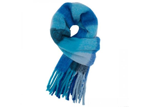 Tartan Scarf - Turquoise