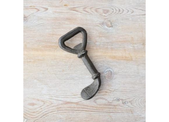 Cast iron Golf Club Bottle Opener