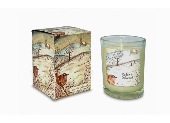 Cedar & Oakwood Votive Candle by Heaven Scent