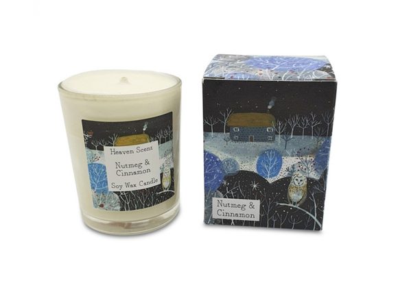 Nutmeg & Cinnamon Votive Candle by Heaven Scent