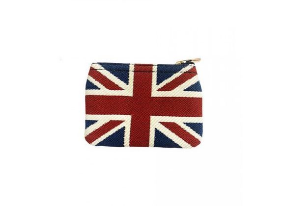 Union Jack - Small Zip Coin Purse by Signare