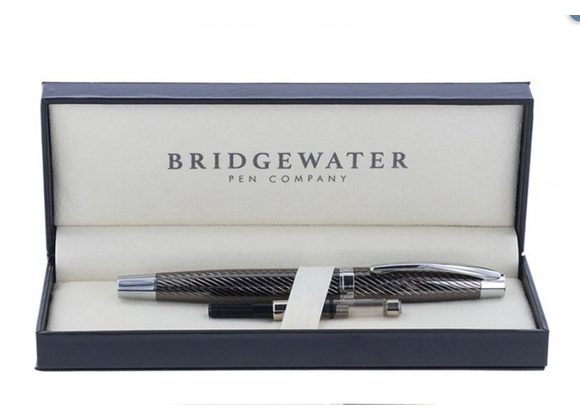 Bridgewater Lancaster Gunmetal & Chrome Fountain Pen