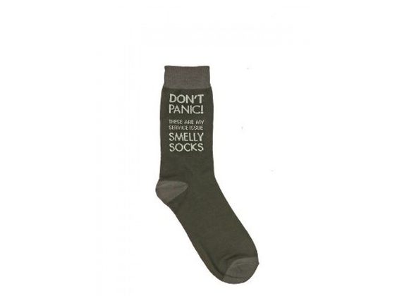 Don't Panic Smelly Socks - Dad's Army Socks 