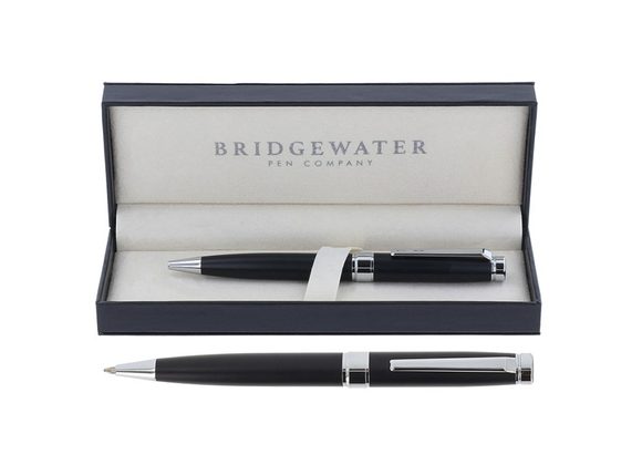 Bridgewater Galway Black & Chrome Ball Pen