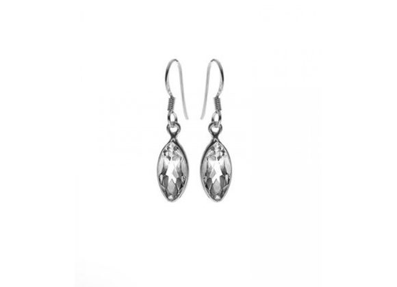 925 Silver & quartz Drop Earrings