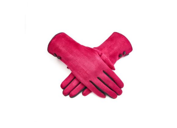 Fuchsia Colour Gloves