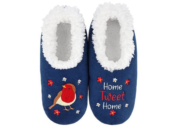 Robin Home Tweet Home Snoozies - Size 5-6