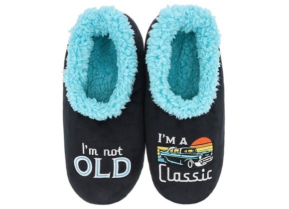 I'm not Old I'm A Classic Snoozies - Size 10-11