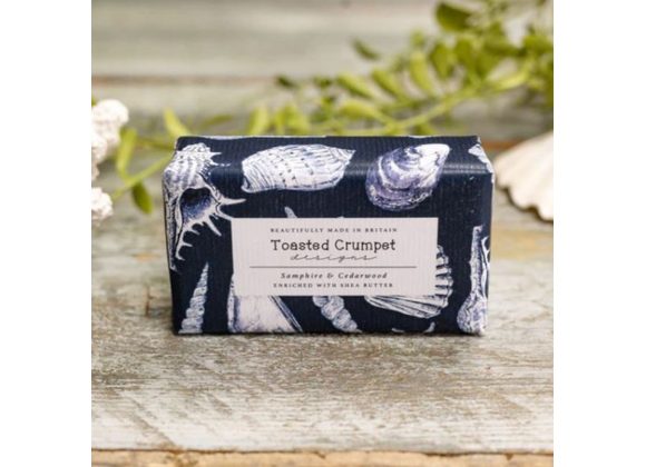 Samphire & Cedarwood Soap by Toasted Crumpet