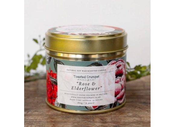 Rose & Elderflower Candle by Toasted Crumpet