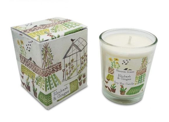 Rhubarb & Ginger Votive Country Life Candle by Heaven Scent