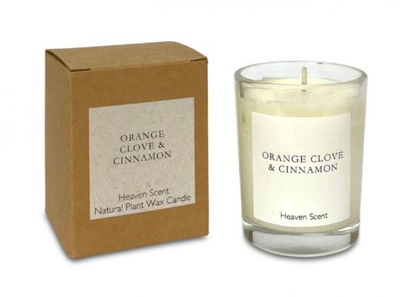 Orange, Clove & Cinnamon Votive Candle by Heaven Scent