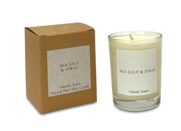 Sea Salt & Spray Votive Candle by Heaven Scent