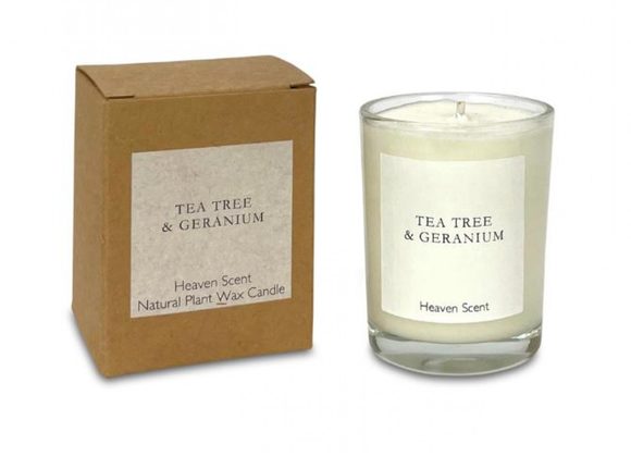 Tea Tree & Geranium Votive Candle by Heaven Scent