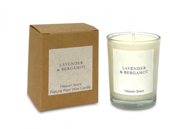 Lavender & Bergamot Votive Candle by Heaven Scent