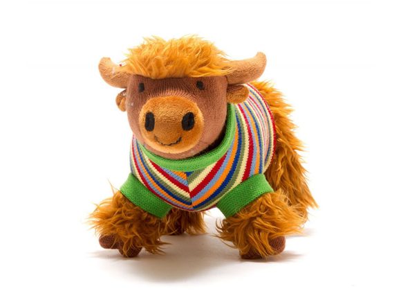 Knitted Highland Cow by Best Years