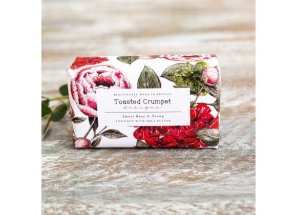 Sweet Rose & Peony Soap by Toasted Crumpet