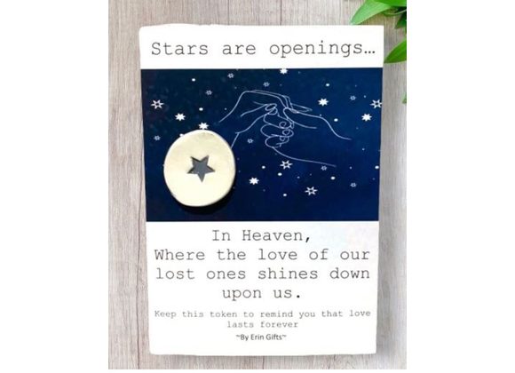 Stars are Openings... Wish Token By Erin