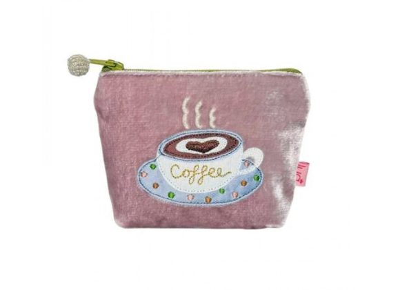 Coffee Mini Purse - Dusky Pink