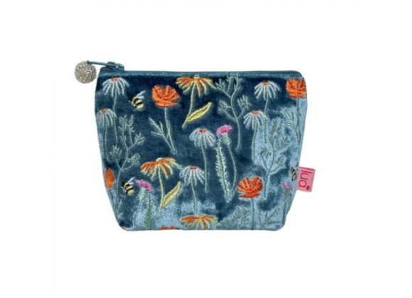 British wildflower meadow Mini Purse by Lua