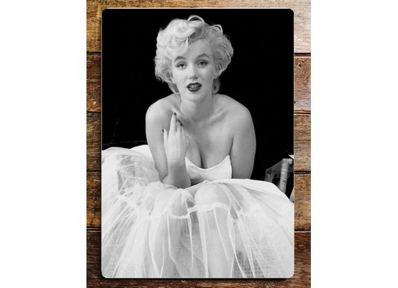 Marilyn Monroe Ballet Metal Sign - 6