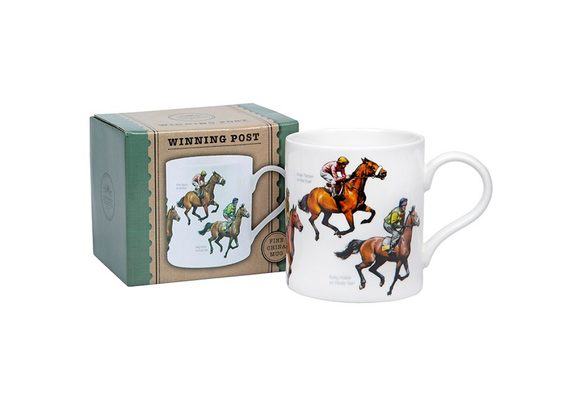  Winning Post Racehorses Mug by Leonardo