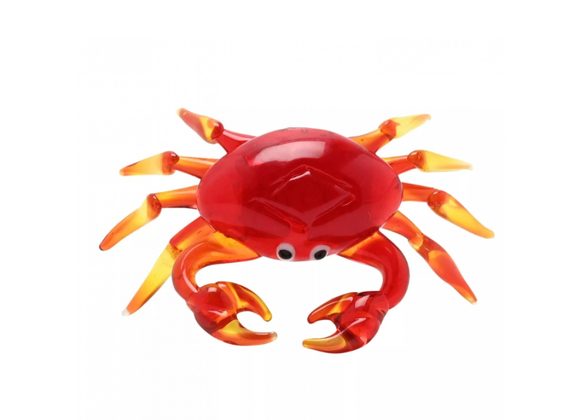 Crab Objets D'art Miniature Glass Figurine