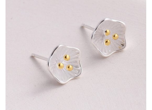 925 Silver FlowerStud Earrings
