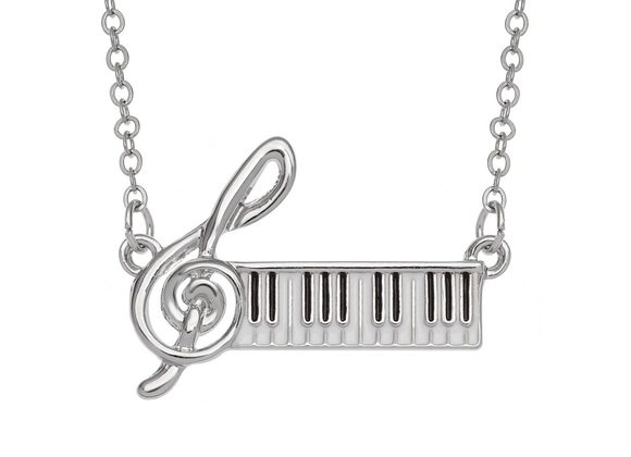 Keyboard Pendant by Wish Jewellery