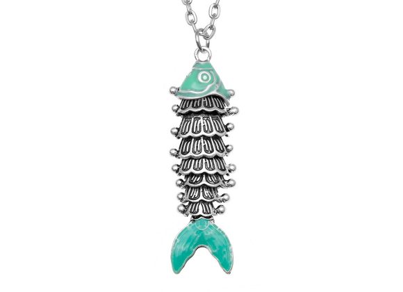 Flexible Fish Pendant by Wish Jewellery