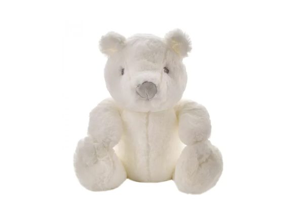 Bambino large White Plush Bear